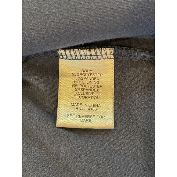 Juicy Couture Youth Blue Jacket Girl’s Size XXL Full Zip Hood Heavy Velour